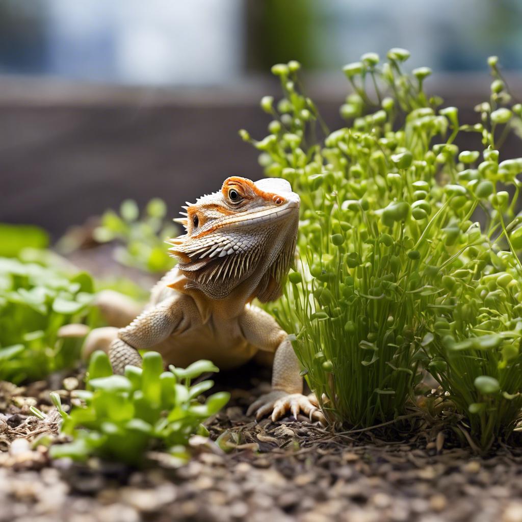 Discover the Surprising Answer: Are Bearded Dragons Safe to Eat Microgreens