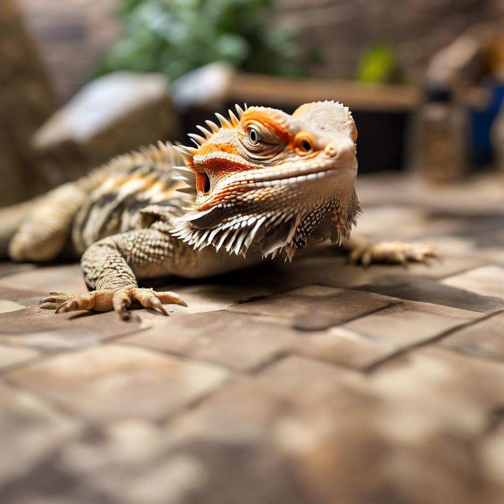 Discover the Perfect Tiles for Your Bearded Dragon Tank!