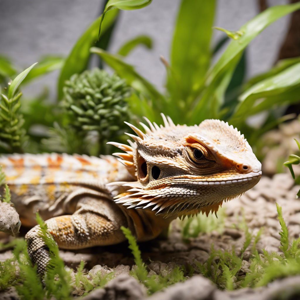 Transform Your Bearded Dragon Tank with Lively Live Plants!