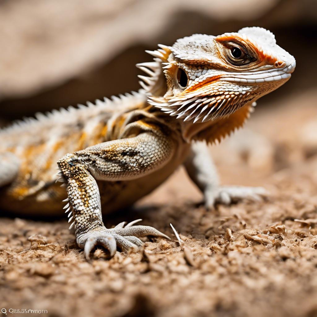 Uncovering the Signs of Stuck Shed on a Bearded Dragon: What to Look For