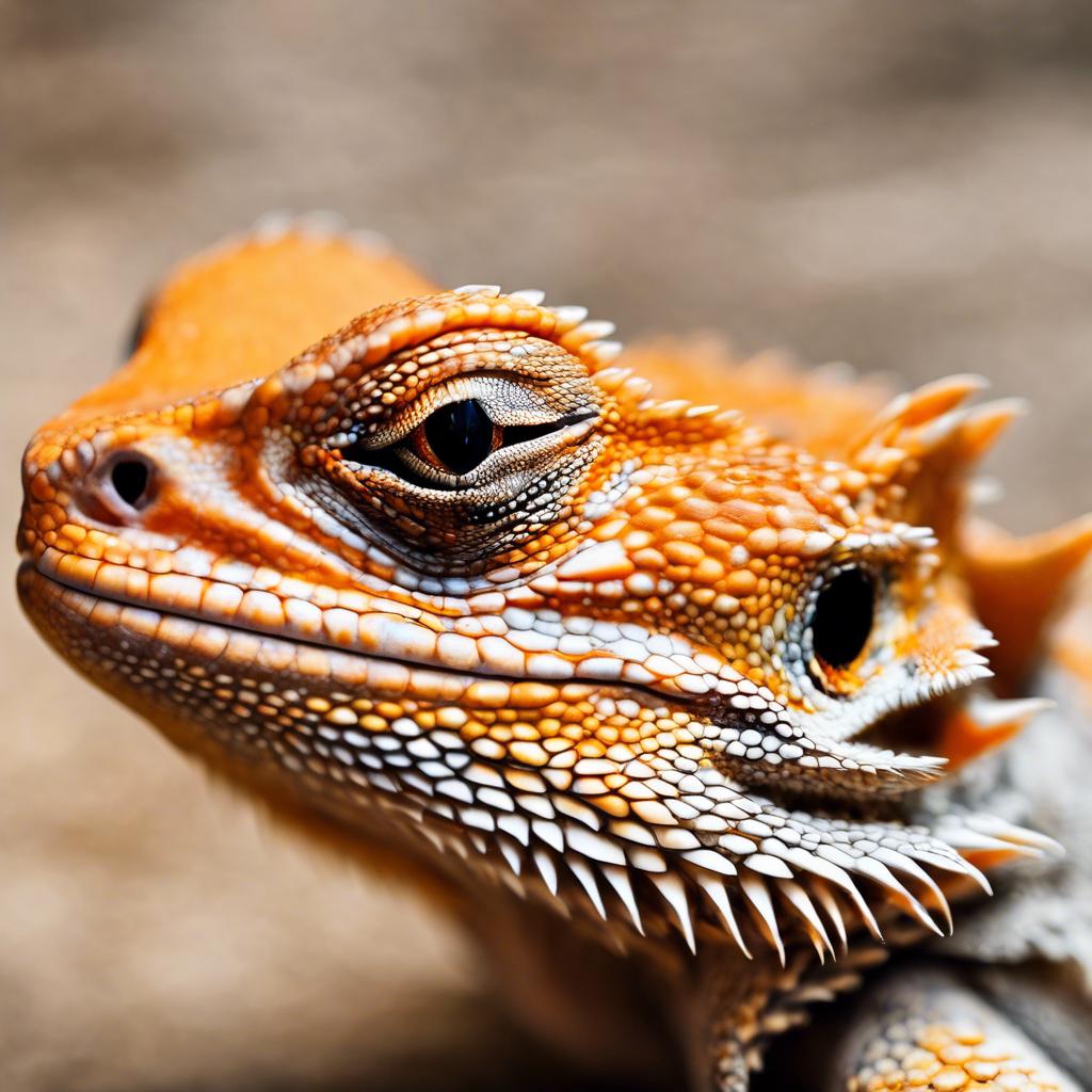 Understanding the Significance of Bearded Dragon Orange Around Eyes
