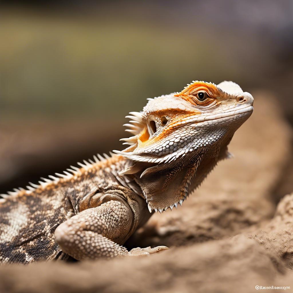 can bearded dragons breathe on their back