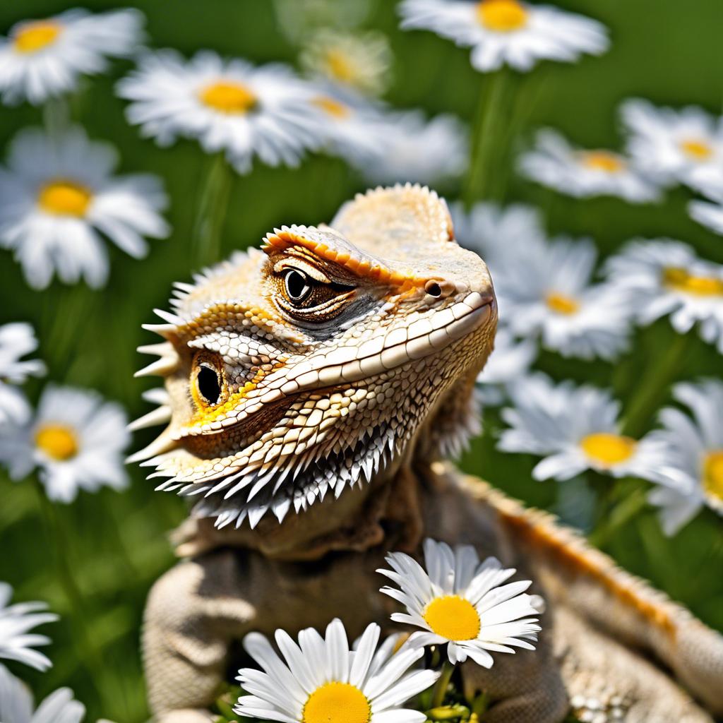can bearded dragons eat daisies