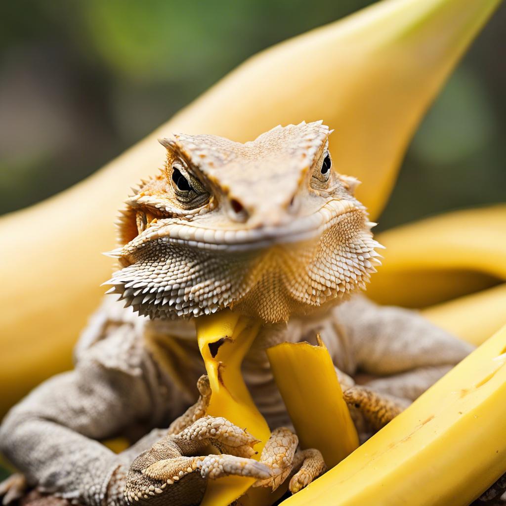 Discover: Can Bearded Dragons Safely Consume Banana Peels