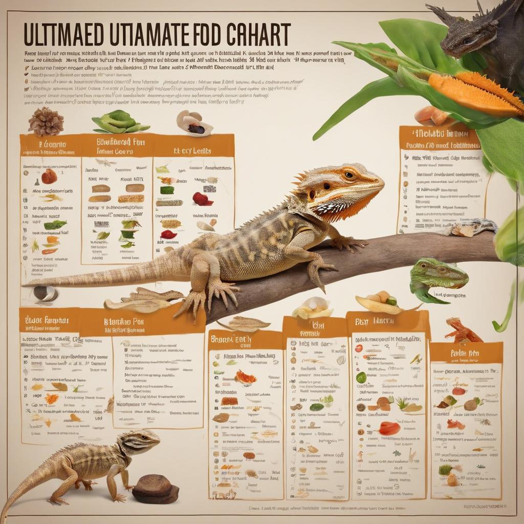 Discover the Ultimate Bearded Dragon Food Chart: Download Your Daily Routine Printable Now!