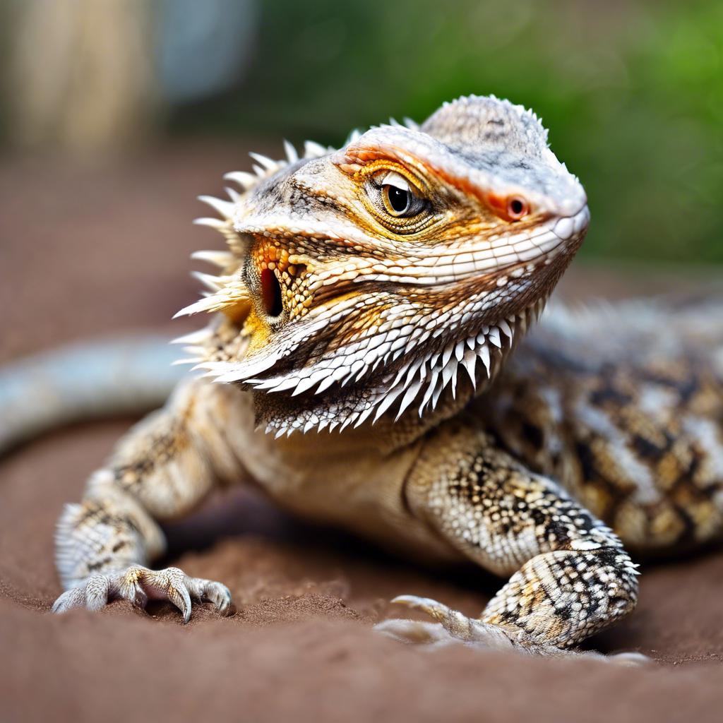 Meet our adorable 7-month old bearded dragon!