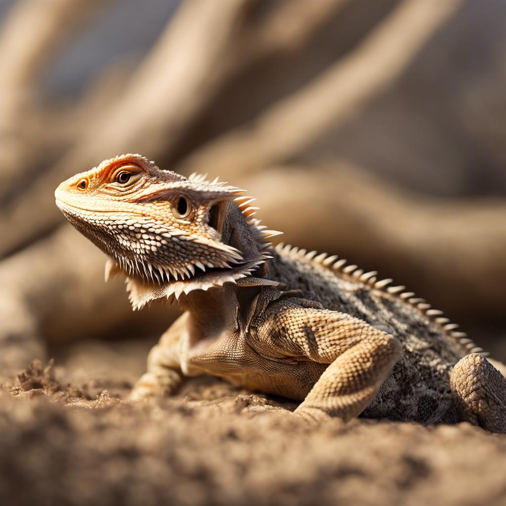 Get a Closer Look at Full Grown Bearded Dragons in These Captivating Pictures