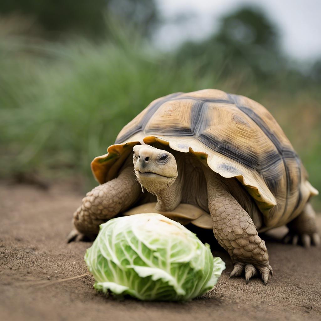Exploring the Diet of Sulcata Tortoises: Can They Safely Eat Cabbage