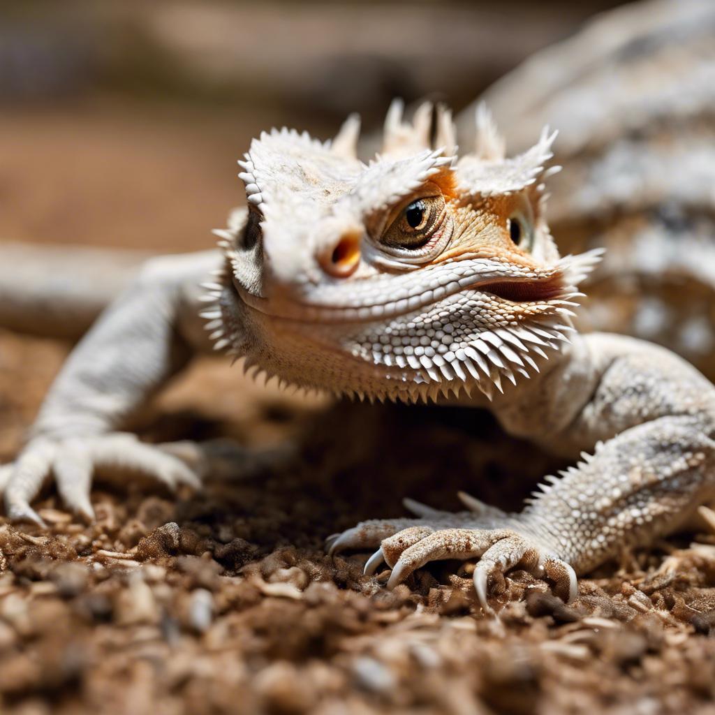 How shedding affects the appetite of bearded dragons: Do they eat less